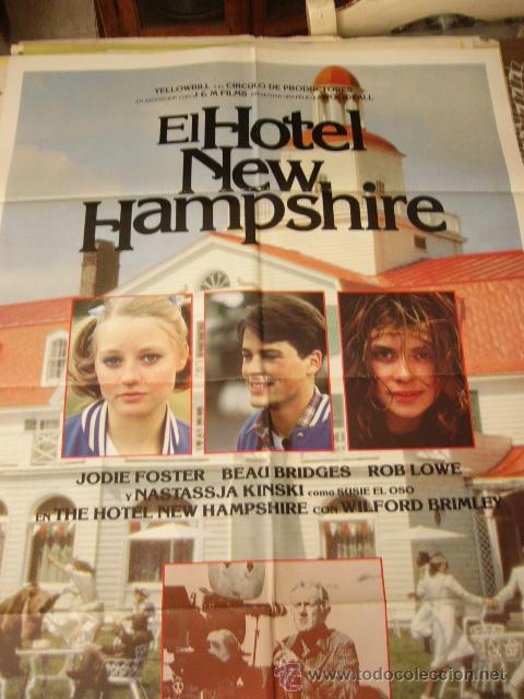 Cin&eacute;ma: CARTEL DE CINE- MOVIE POSTER. EL HOTEL NEW HAMPSHIRE