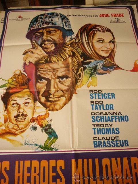 Cin&eacute;ma: CARTEL DE CINE- MOVIE POSTER. LOS HEROES MILLONARIOS