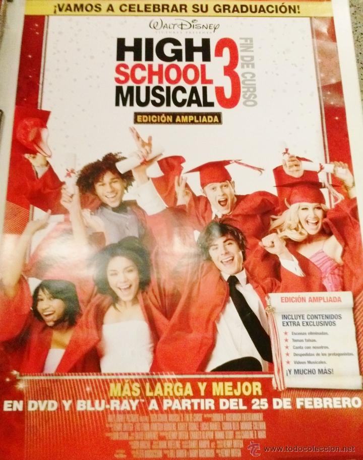 Poster Original High School Musical 3 97cm Al Buy Musicals Film Posters At Todocoleccion