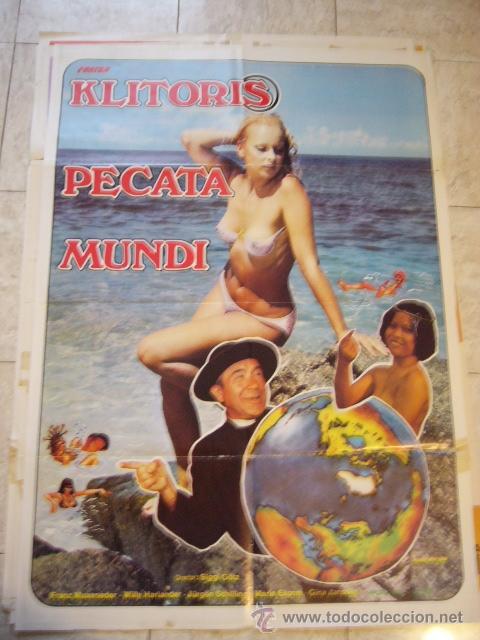 Kino: CARTEL DE CINE- MOVIE POSTER. KLITORIS PECATA MINUTA