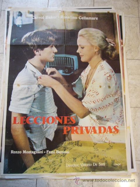 Cin&eacute;ma: CARTEL DE CINE- MOVIE POSTER. LECCIONES PRIVADAS