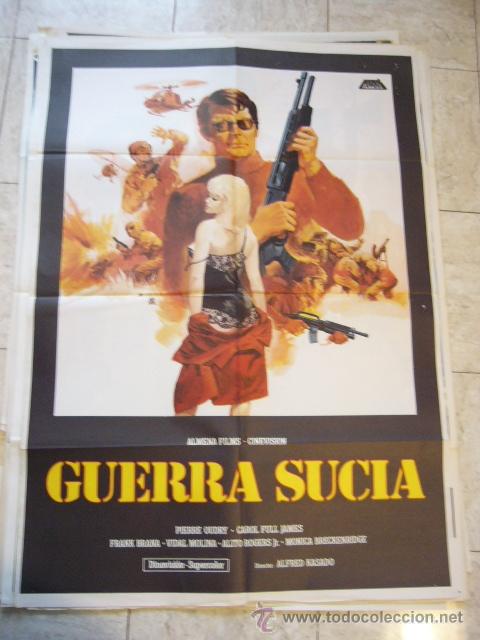Cin&eacute;ma: CARTEL DE CINE- MOVIE POSTER. GUERRA SUCIA