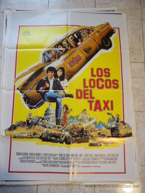 Kino: CARTEL DE CINE- MOVIE POSTER. LOS LOCOS DEL TAXI