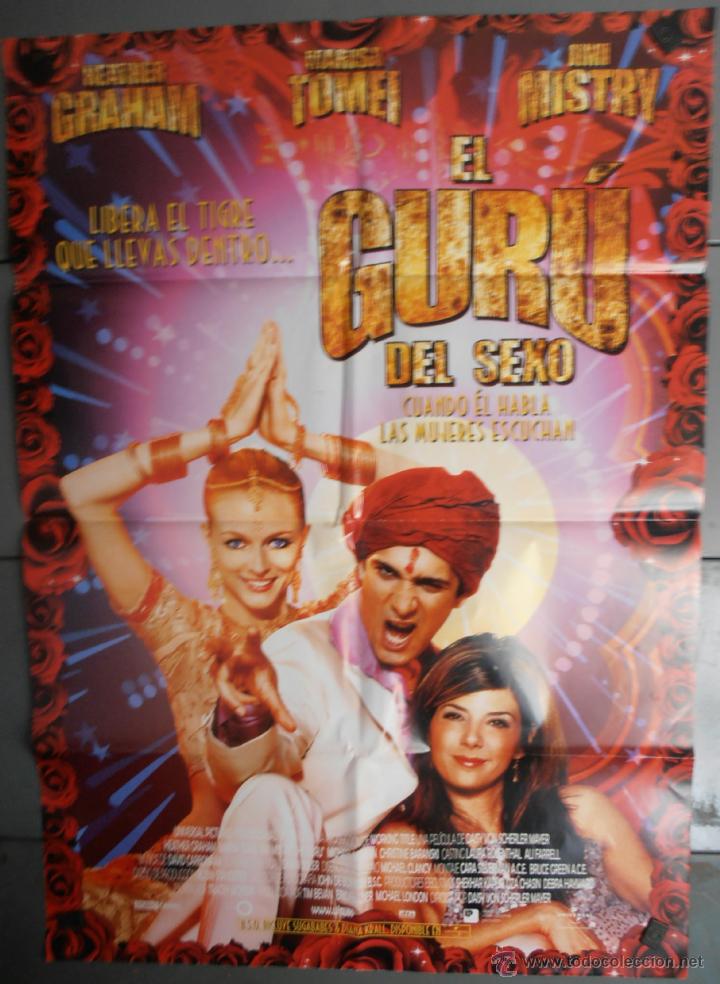 Kino: EL GURU DEL SEXO, CARTEL DE CINE ORIGINAL 70x100 APROX (1615)
