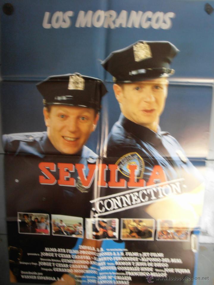 Kino: SEVILLA CONNECTION,LOS MORANCOS CARTEL DE CINE ORIGINAL 70x100 APROX (1629)