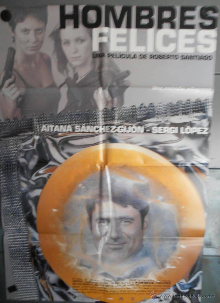 Kino: HOMBRES FELICES,AITANA SANCHEZ, SERGI LOPE CARTEL DE CINE ORIGINAL 70x100 APROX (1654)