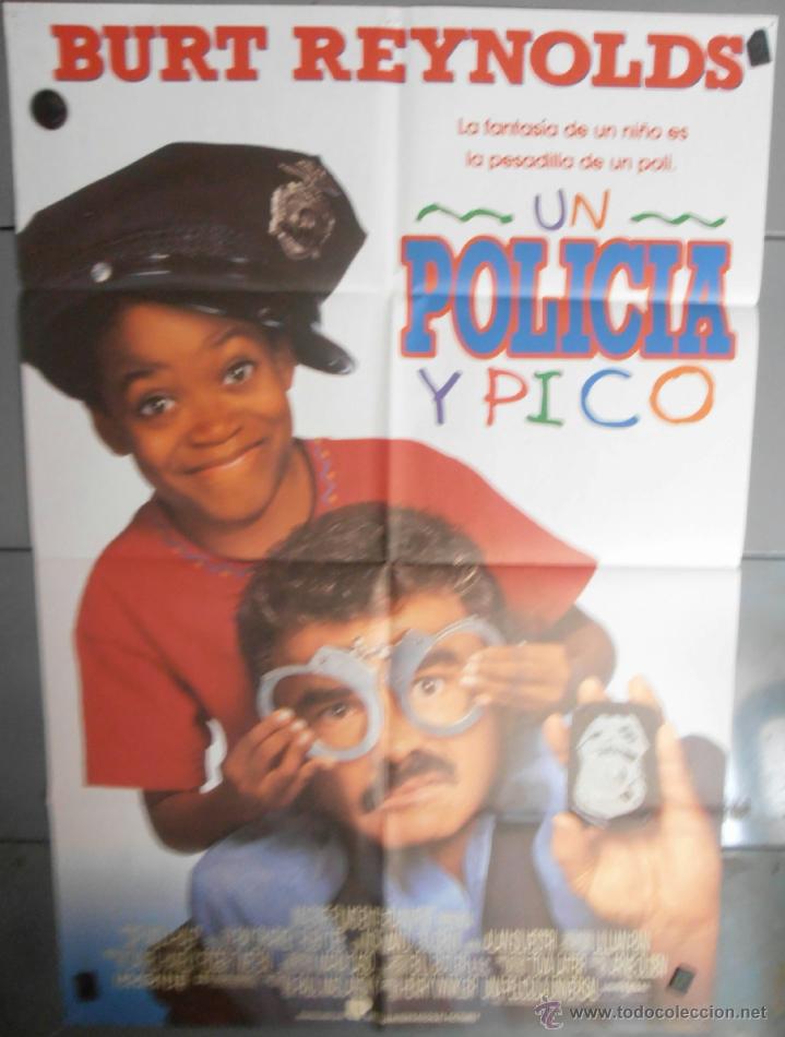 Kino: UN POLICIA Y PICO,BURT REYNOLS CARTEL DE CINE ORIGINAL 70x100 APROX (1840)