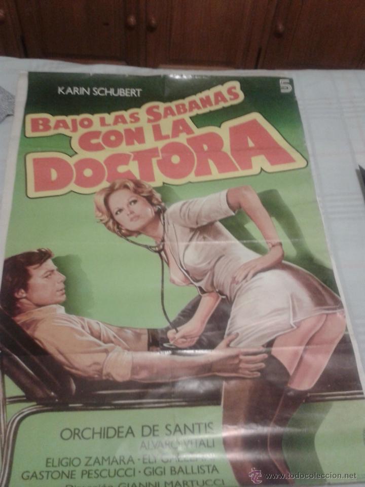 Kino: cartel cine bajo las sabanas con la doctora original
