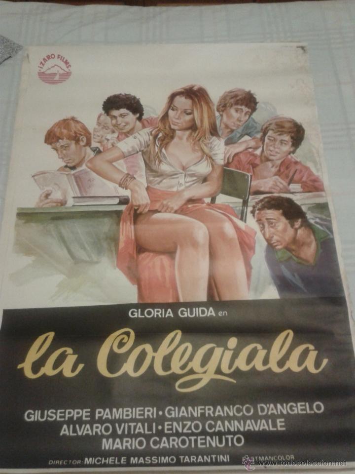 Kino: cartel original pelicula La colegiala