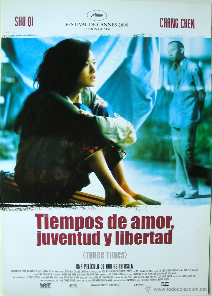 Cin&eacute;ma: Poster peque&ntilde;o formato Dina A4 - Tiempos de amor, juventud y libertad - Hou Hsiao Hsien