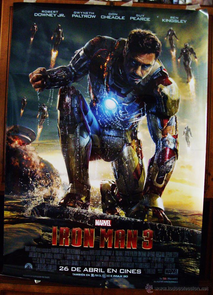 Cinema: IRON MAN 3, con Robert Downey Jr.. POSTER