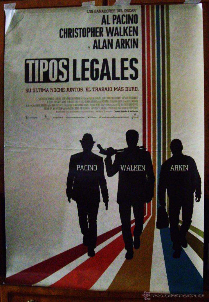Cinema: TIPOS LEGALES, con Al Pacino. POSTER.
