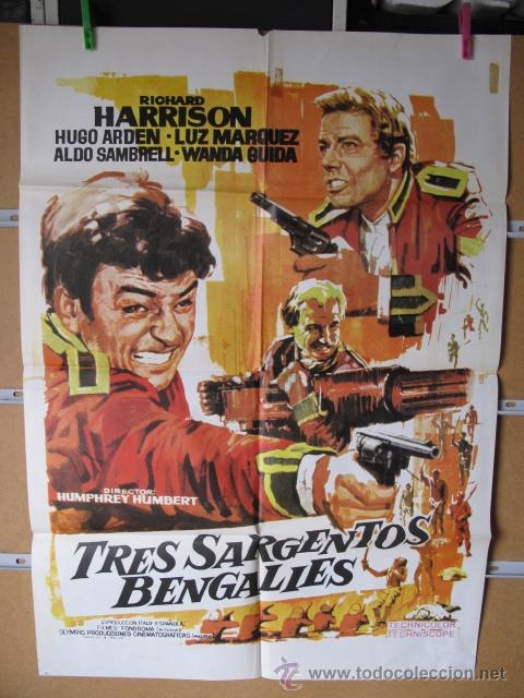 Cine: TRES SARGENTOS BENGALIES - Foto 1