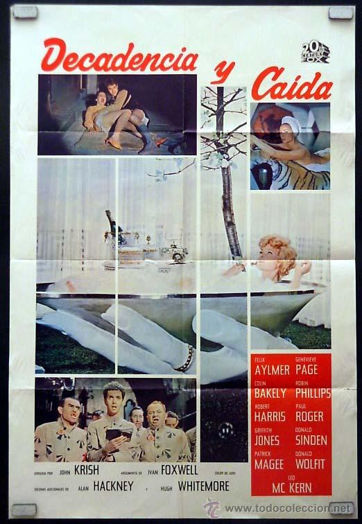 Cine: DECADENCIA Y CA&Iacute;DA