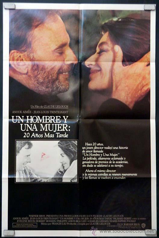 Cine: UN HOMBRE Y UNA MUJER: 20 A&Ntilde;OS M&Aacute;S TARDE