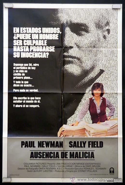 Cine: AUSENCIA DE MALICIA