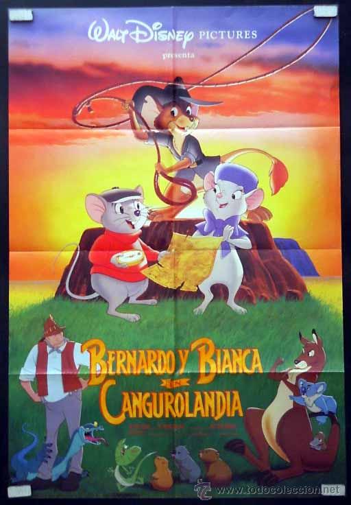 Cine: BERNANDO Y BIANCA EN CANGUROLANDIA