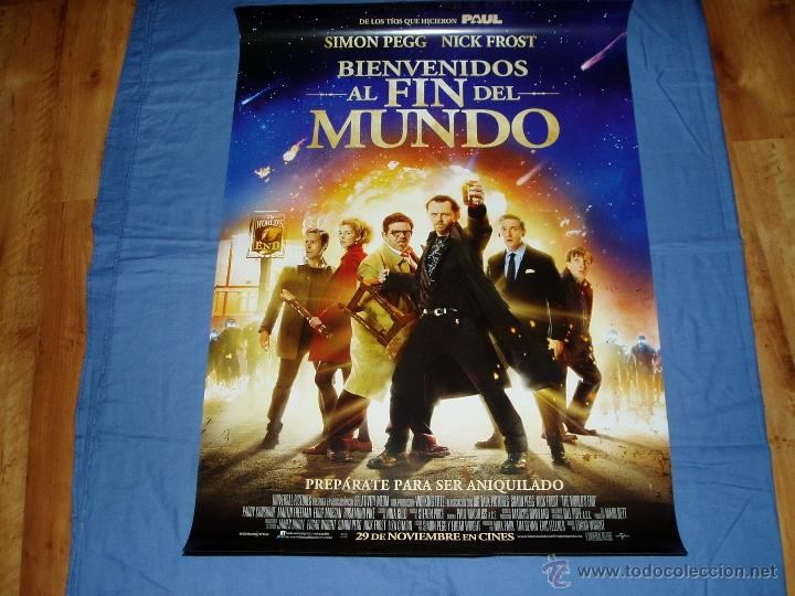 Kino: BIENVENIDOS AL FIN DEL MUNDO. POSTER O CARTEL DE CINE. NUEVO.MAGNIFICO ESTADO.