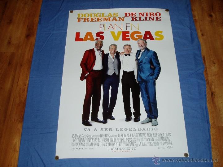 Kino: PLAN EN LAS VEGAS. POSTER O CARTEL DE CINE ORIGINAL. NUEVO. MAGNIFICO ESTADO.