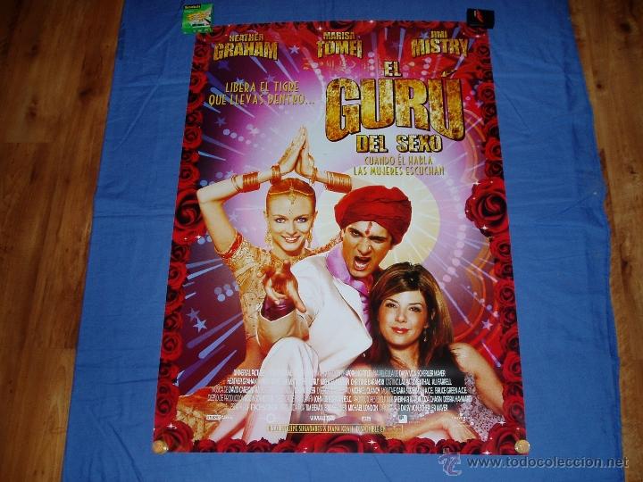 Kino: EL GURU DEL SEXO. POSTER O CARTEL DE CINE ORIGINAL. NUEVO. MAGNIFICO ESTADO.
