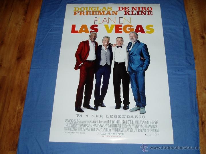 Kino: PLAN EN LAS VEGAS. CARTEL PELICULA CINE. .NUEVO.