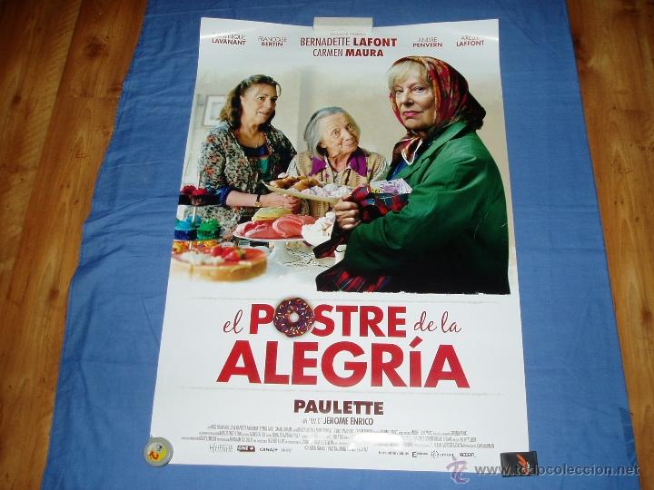 Cinema: EL POSTRE DE LA ALEGRIA. CARTEL O POSTER PELICULA CINE. NUEVO.