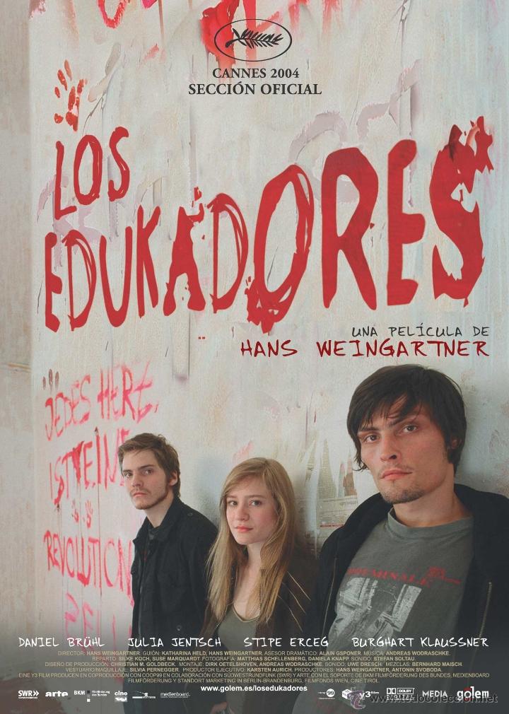 Cine: CARTEL DE CINE LOS EDUKADORES // ORIGINAL TAMA&Ntilde;O 70X100