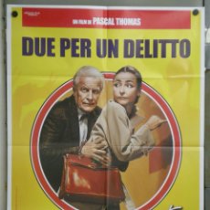 Cine: QK96 BY THE PRICKING OF MY THUMBS AGATHA CHRISTIE POSTER ORIGINAL ITALIANO 100X140. Lote 41409711