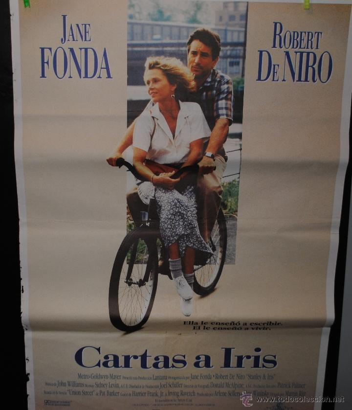 Cine: CARTEL DE CINE ORIGINAL DE LA PEL&Iacute;CULA CARTAS A IRIS, ROBERT DE NIRO,70 POR 100CM