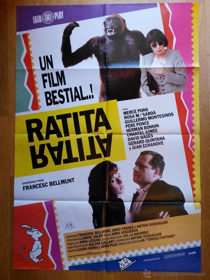 Cinema: Poster 70 x 100 cms de la pelicula, ratita