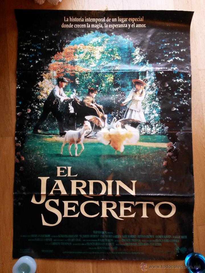 Cine: Cartel, poster de cine 70 x 100 cms. el jardin secreto 1993