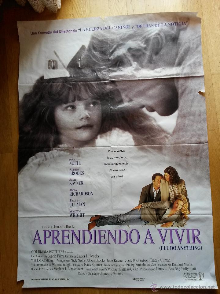 Kino: Cartel, poster de cine 70 x 100 cms. aprendiendo a vivir