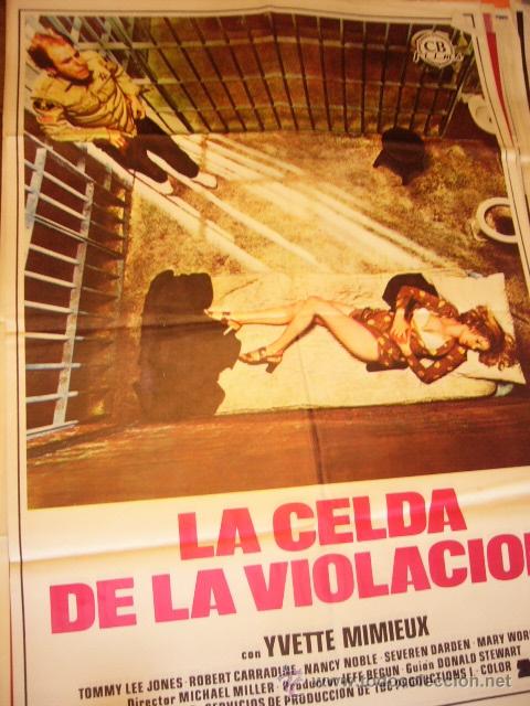 Cine: CARTEL DE CINE- MOVIE POSTER. LA CELDA DE LA VIOLACION