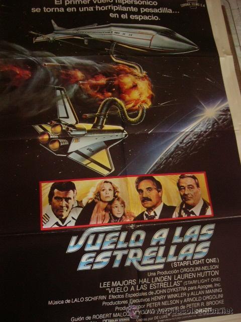 Kino: CARTEL DE CINE- MOVIE POSTER. VUELO A LAS ESTRELLAS