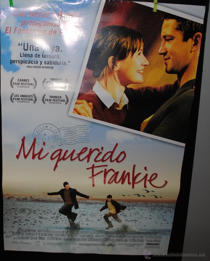 Cine: CARTEL DE CINE ORIGINAL DE LA PEL&Iacute;CULA MI QUERIDO FRANKIE, 70 POR 100CM