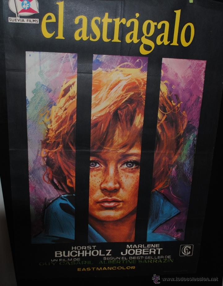 Cinema: CARTEL DE CINE ORIGINAL DE LA PEL&Iacute;CULA EL ASTR&Aacute;GALO, 70 POR 100CM