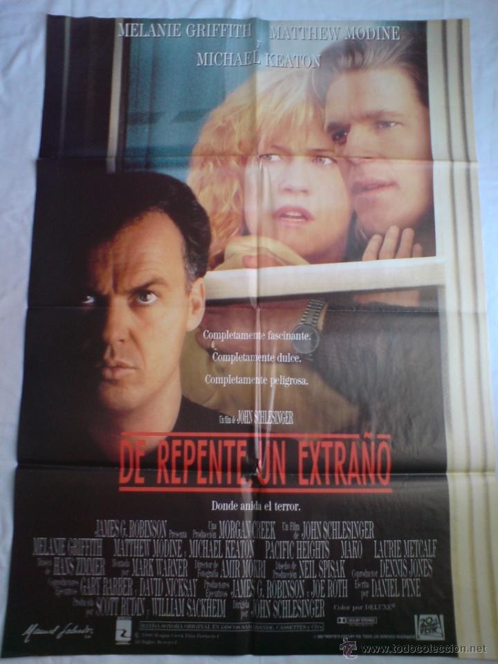 Cine: P&Oacute;STER ORIGINAL  DE REPENTE..UN EXTRA&Ntilde;O - Foto 1