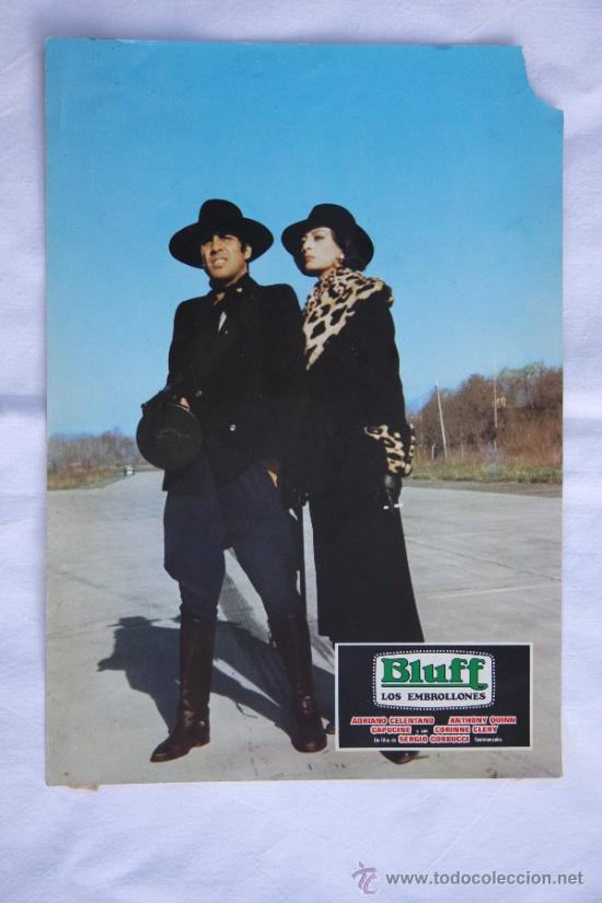 Cine: BLUFF. LOS EMBROLLONES. 34 x 24 cm. - Foto 1