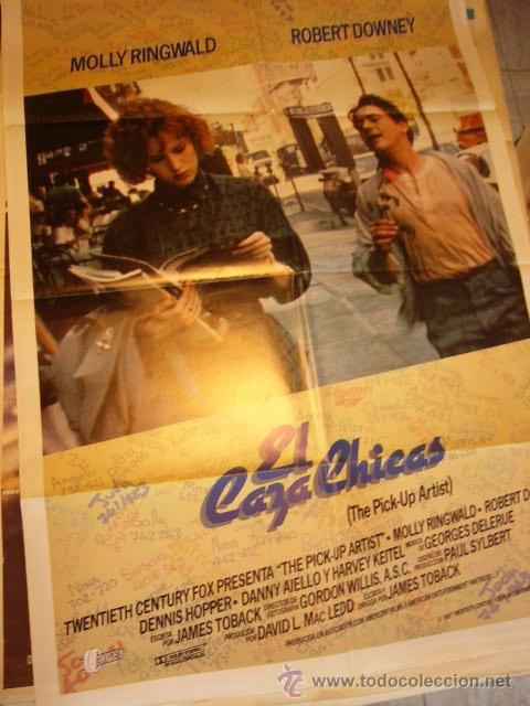 Cine: CARTEL DE CINE- MOVIE POSTER. EL CAZA CHICAS