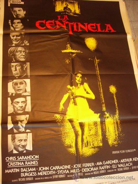 Cine: CARTEL DE CINE- MOVIE POSTER. LA CENTINELA