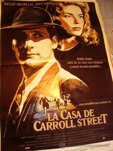 Cine: CARTEL DE CINE- MOVIE POSTER. LA CASA DE CARROLL STREET