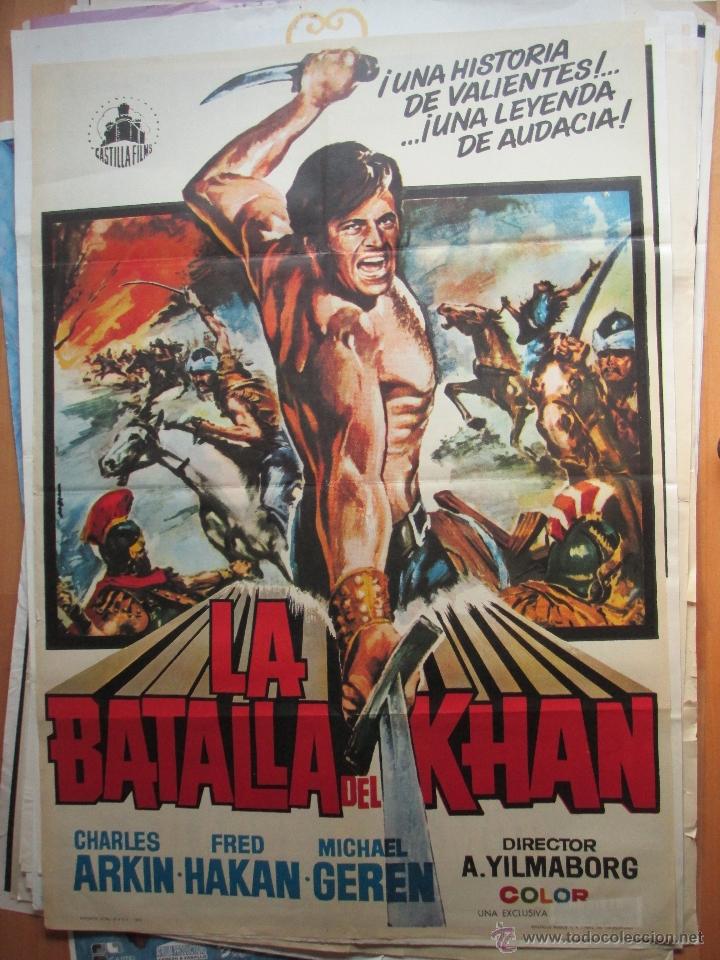 Cine: LA BATALLA DEL KHAN, CHARLES ARKIN, 1973, C42 - Foto 1