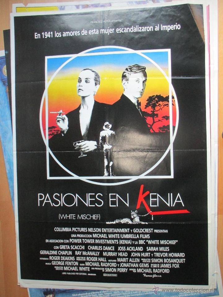 Cinema: PASIONES EN KENIA, GRETA SCACCHI, CHARLES DANCE, 1988, C69
