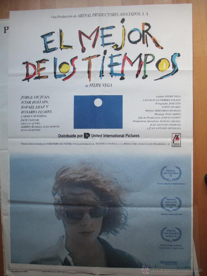 Cinema: EL MEJOR DE LOS TIEMPOS, JORGE DE JUAN, ICIAR BOLLAIN, C71
