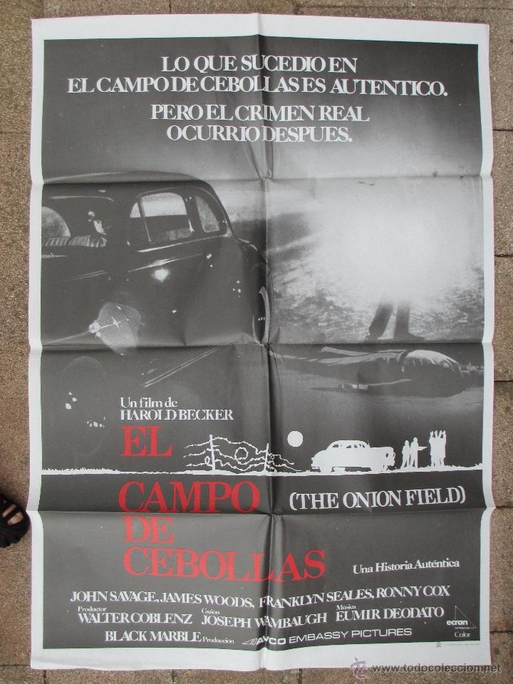 Cinema: CARTEL CINE, EL CAMPO DE CEBOLLAS, JAMES WOODS, 1980, C126