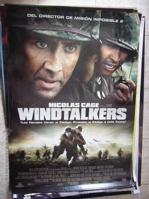 Cine: CARTEL DE CINE- MOVIE POSTER. WINDTALKERS