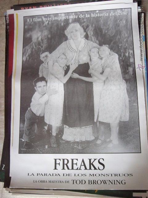 Cinema: CARTEL DE CINE- MOVIE POSTER. FREAKS, LA PARADA DE LOS MONSTRUOS