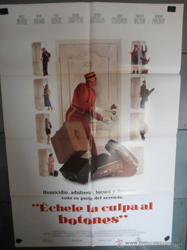 Kino: ECHELE LA CULPA AL BOTONES, CARTEL DE CINE ORIGINAL 70x100 APROX (2186)