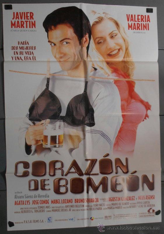 Kino: CORAZON DE BOMBON, CARTEL DE CINE ORIGINAL 70x100 APROX (2392)