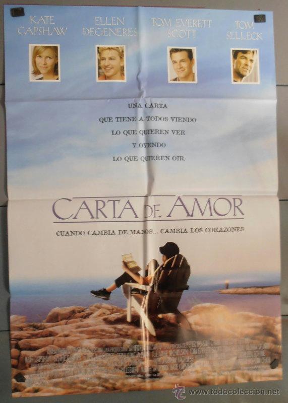 Kino: CARTA DE AMOR, CARTEL DE CINE ORIGINAL 70x100 APROX (2400)